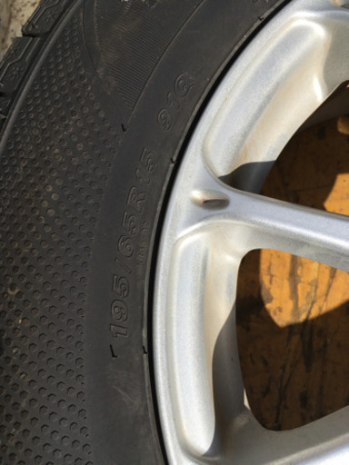 ★取引中★195/65R15 スタッドレスタイヤホイールセット4本