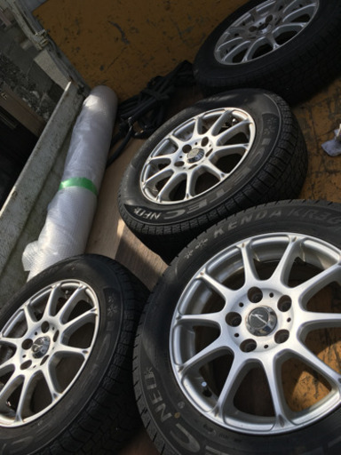 ★取引中★195/65R15 スタッドレスタイヤホイールセット4本