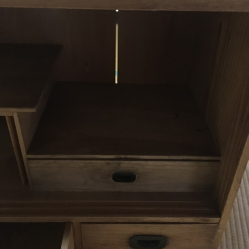 桐製茶箪笥 和風 天然木 無垢材 中古 アンティーク 大物処分