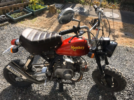 モンキー　Z50J型　6V 現状渡し　単車　バイク