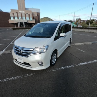 ★仙台/値引き交渉あり！C26セレナ ハイウェイスター/個人出品/下回り塗装/両側スライド/フルセグ★キャンピングカーベース車中泊用にもの画像