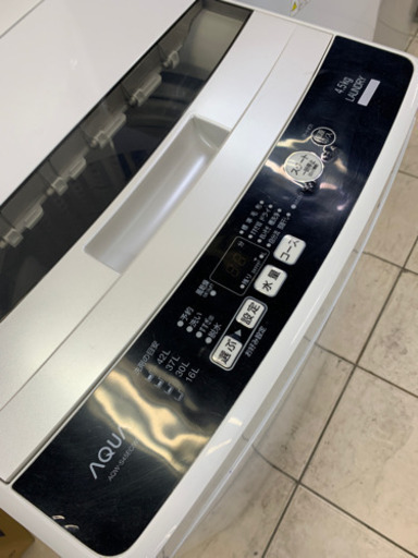 AQUA AQW-S45EC 4.5kg 2017年製 洗濯機