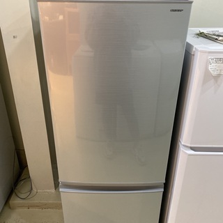 冷蔵庫 SHARP シャープ SJ-D17D-S 2018年製 2D 167L シルバー