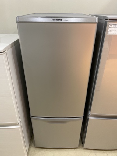 冷蔵庫 Panasonic パナソニック NR-B178W-S 2015年製 2D 168L シルバー 中古品