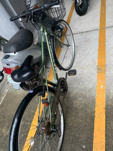 6段ギア自転車売ります。