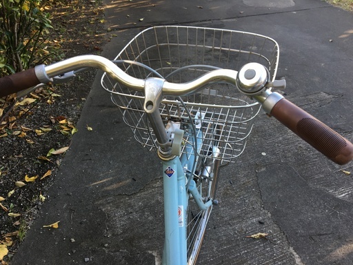 シティサイクル　ブリヂストン　EBRIDGE　26インチ　ブルー