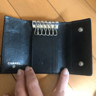 CHANEL【シャネル】A46505キーケース 鍵 カメリア コ...