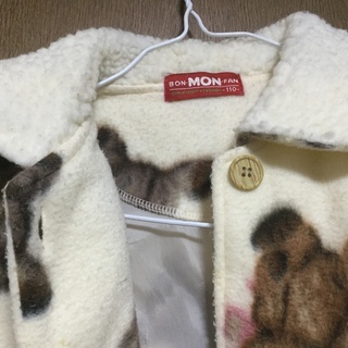 ボアジャンパー　サイズ120の画像