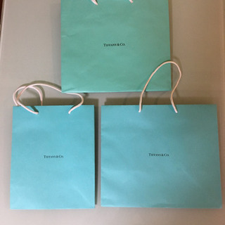 ティファニー紙袋　ショッピングバッグ　Tiffany & Co....