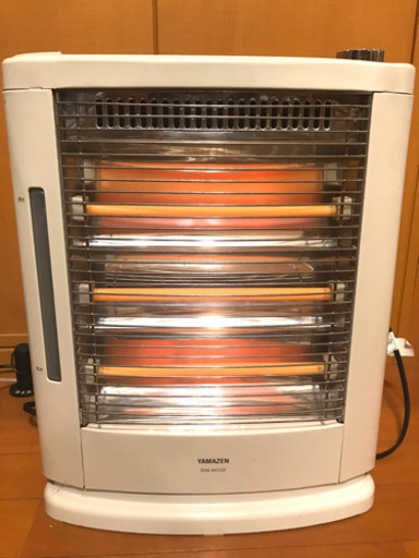 遠赤外線電気ストーブ、スチーム式加湿機能付
