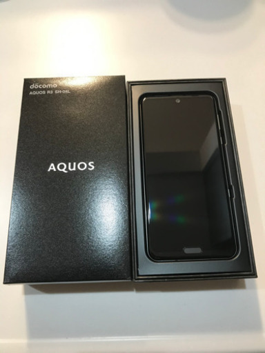 【美品】【値下げ】AQUOS R3 Premium Black 128 GB docomo