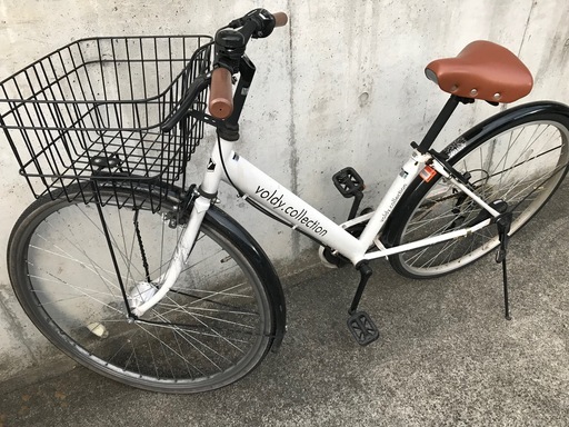 27インチ　シティサイクル　LEDオートライト シマノ製6段変速　自転車　2018年9月購入