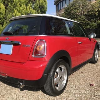車検令和2年6月 19年式 ミニクーパー /ポータブルナビ/プッシュスタート/ストライプ/ホワイトルーフ/パドルシフト/AUX/無事故/実走行/の画像