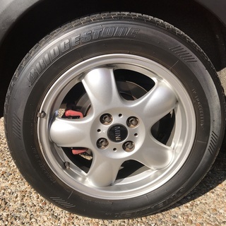 車検令和2年6月 19年式 ミニクーパー /ポータブルナビ/プッシュスタート/ストライプ/ホワイトルーフ/パドルシフト/AUX/無事故/実走行/の画像