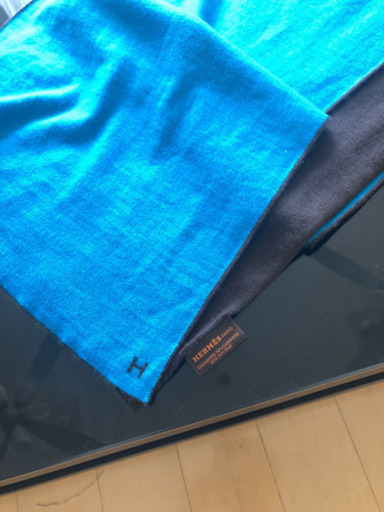 エルメス　両面使用マフラー