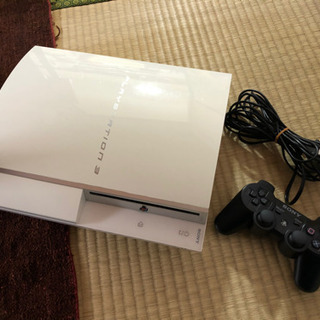 PS3(コントローラー，ケーブル(2本),ゲームソフト62枚分)
