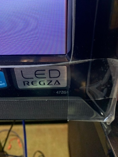 大特価　TOSHIBA 47インチテレビ中古　2011年製　録画用HDD他セット