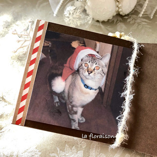 クリスマス ましかくフォトミニブック作りの画像