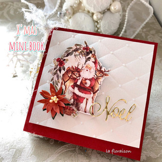 クリスマス ましかくフォトミニブック作りの画像
