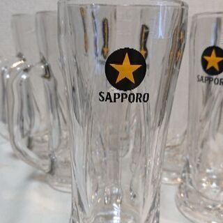 サッポロビールジョッキ6個の画像