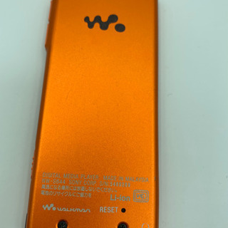 ソニー デジタルプレーヤー Walkman ＮＷ-Ｓ644 の画像