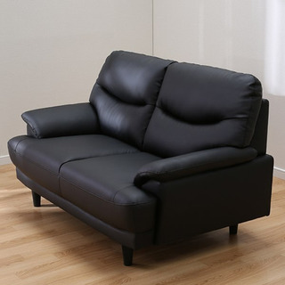 ニトリNシールド キャッツ 3人掛けソファ(黒) ニトリ キャッツ3 2人用布