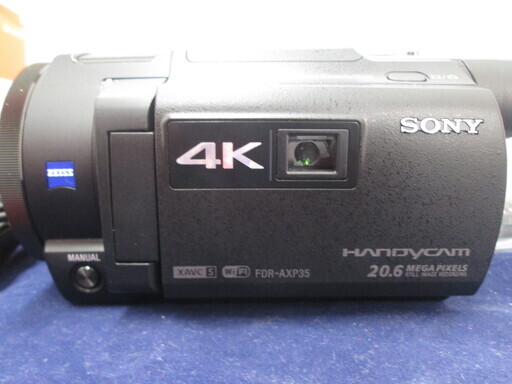 ソニー　ビデオカメラ　FDR-AXP35　2015年製