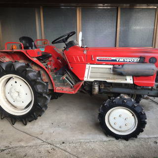 ヤンマートラックターYM1802d トレーラー付き