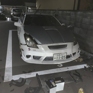 セリカ　ZZT231  6MT 事故車　売ります　不動の画像