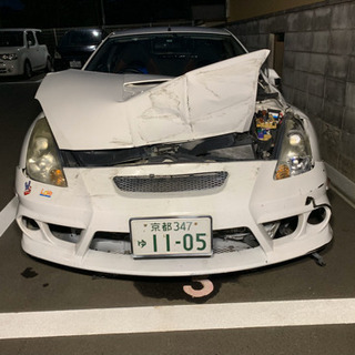 セリカ　ZZT231  6MT 事故車　売ります　不動