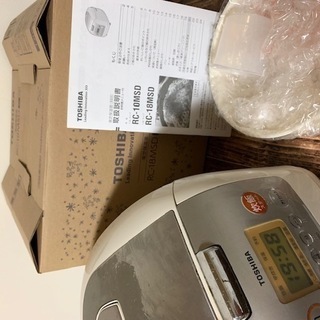 東芝 マイコン炊飯ジャー(1.8L炊き(約2合-1升)) ライト...
