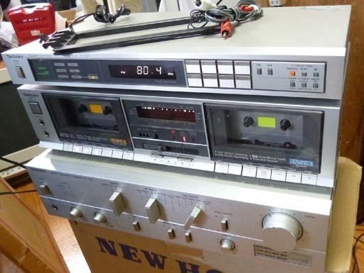 動作OK 希少 Technics テクニクス アンプ カセットプレーヤー FM/AMチューナー 3台セット SU-V5A RS-B11W ST-S5A