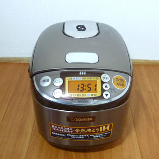 値下げしました！ ZOJIRUSHI/象印 IH炊飯器 3合炊き NP-GG05の画像