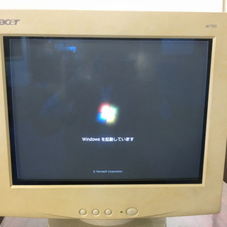 エイサーcrt21モニター