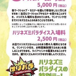 はりコミュ～ハリネズミを愛する人のためのフェスティバル～ - ペット