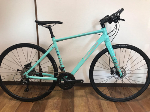 美車 BIANCHI ビアンキ ROMA2 ローマ２油圧ディスク 2019 チェレステ クロスバイク