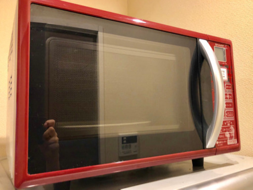 シャープ オーブンレンジ 電子レンジ500W RE-S170C-W ホワイト 動作OK 中古品 JM649