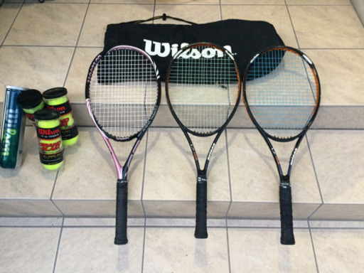 Wilson他 ラケット ボールセット