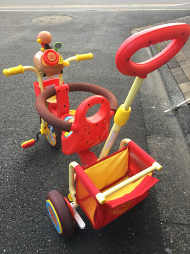 アンパンマン三輪車（わくわくアンパンマンごうピース）