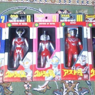 遠方発送可能！　９０年代ウルトラヒーローシリーズ４１個セットの画像