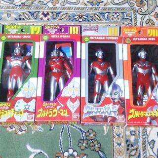 遠方発送可能！　９０年代ウルトラヒーローシリーズ４１個セットの画像