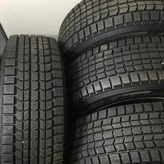 中古 スタッドレス 235/65R18 DUNLOP GRANDT REK SJ7 アルミホイール 