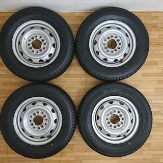 17年 新古？ 冬タイヤ145R12 6PR エヴリィ/ハイゼッ...