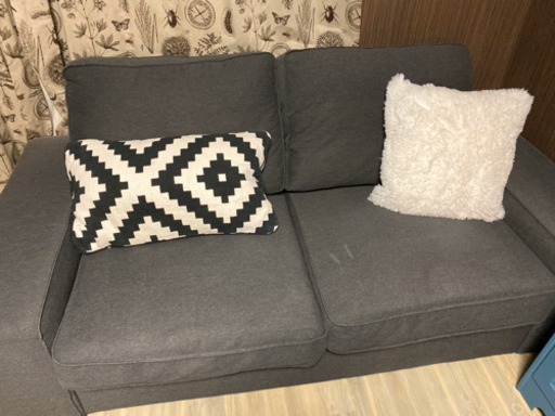 IKEAイケア KIVIKソファー グレー