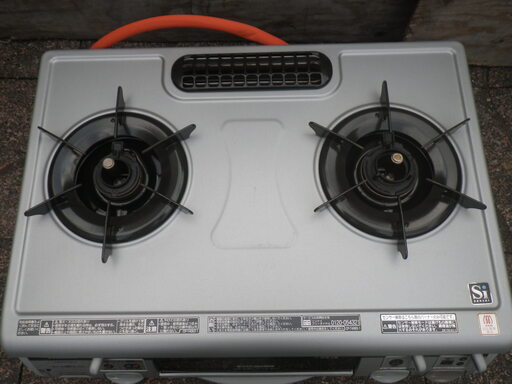 ■配達可■リンナイ ガステーブル ハオME650FTS(SL)-T  RTS-M650FTS-TR LPG プロパンガス用 安心の温度センサー 08年製