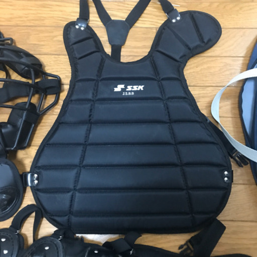 キャッチャー防具セット　軟式野球用