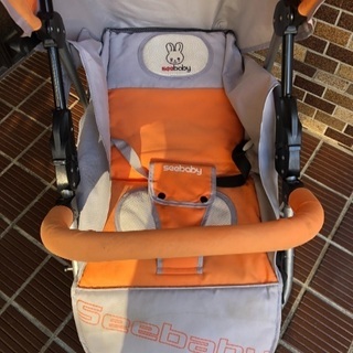 seebaby 3輪 ベビーカー（難あり）の画像
