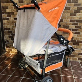 seebaby 3輪 ベビーカー（難あり）の画像