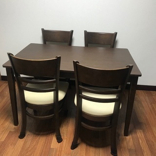 4人用　テーブル　椅子　セット