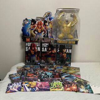 ドラゴンボール 1番くじ 一番くじ ゴジータ4 悟空4 ベジータ4 大猿 ラストワン賞 非売品 POPあり 全種類 フィギュア クリアファイル タオル グッズ 